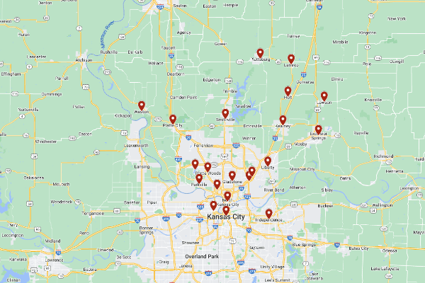 Kearney Christmas Lights Kearney MO Service Area 1